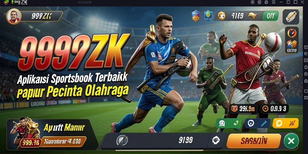 Tampilan gameplay Sportsbook 999ZK yang menarik dan interaktif.