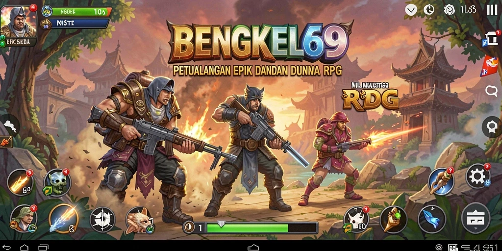 Tampilan gameplay BENGKEL69 dengan grafis menawan.
