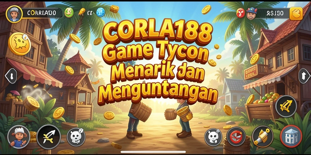 Tampilan gameplay yang seru dan penuh strategi dari CORLA188.