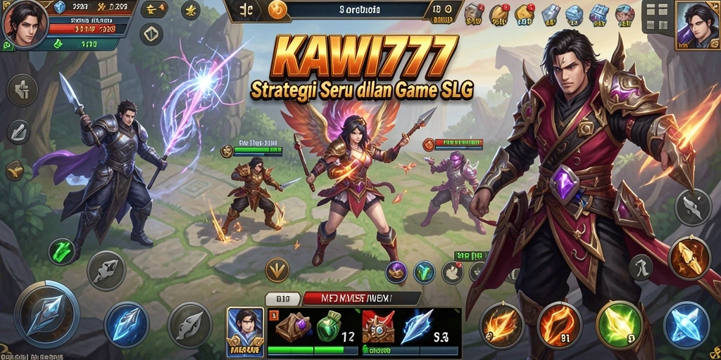 Gameplay seru KAWI777 di dunia strategi.