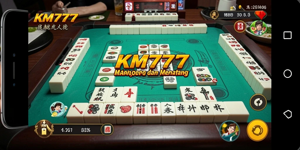 Tangkapan layar menunjukkan gameplay menarik KM777 dengan grafik yang memukau.