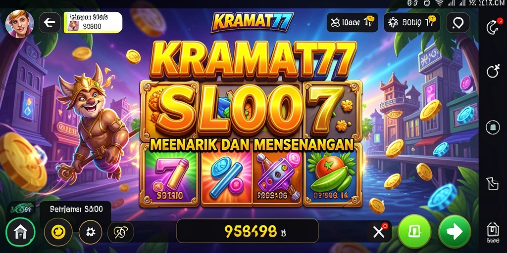 Tampilan menarik dari gameplay KRAMAT77 yang seru dan menghibur.