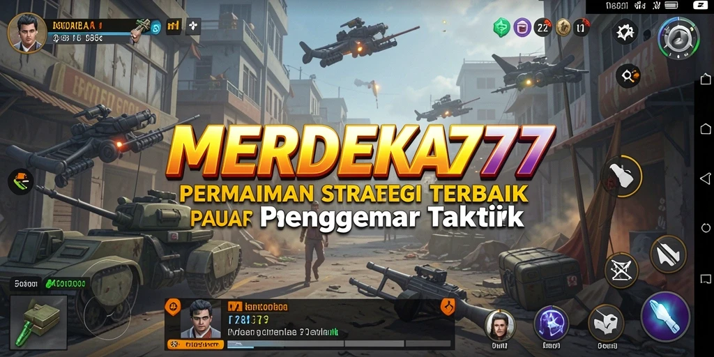 Tangkapan layar dari gameplay <strong>MERDEKA777</strong> yang menunjukkan strategi yang menantang.