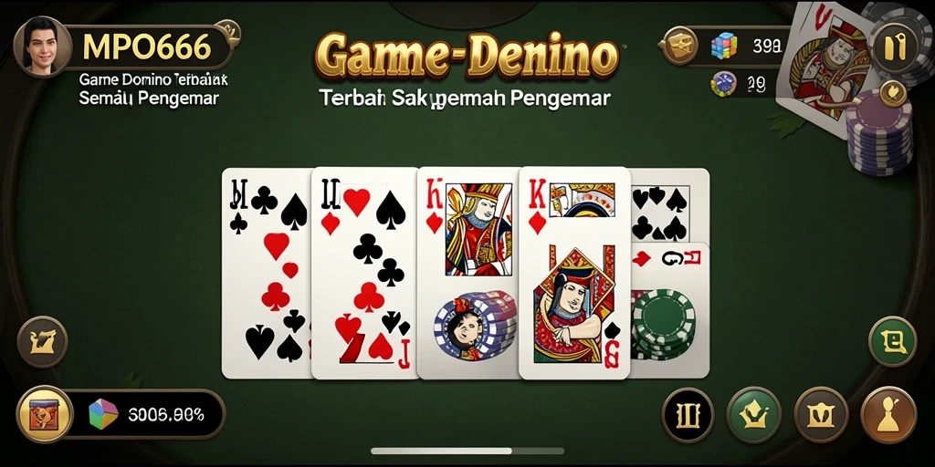 Tampilan gameplay seru di MPO666 dengan aksi Domino yang mendebarkan.