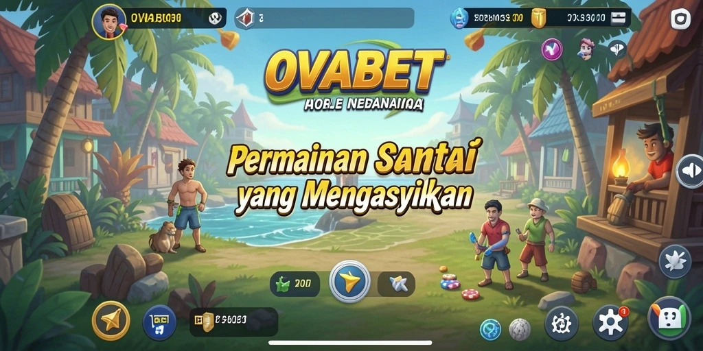 Screenshot utama OVABET menunjukkan gameplay yang seru dan menarik.