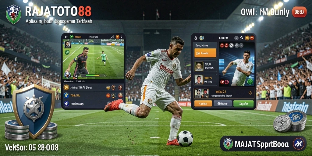 Tampilan menarik dari gameplay RAJATOTO88 yang memungkinkan taruhan olahraga secara langsung.