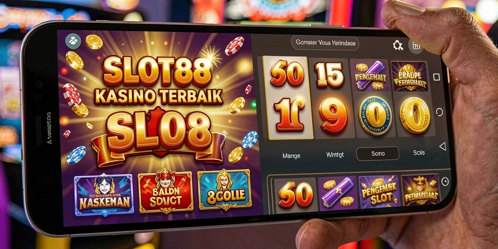 Gameplay menarik dari SLOT88 yang menampilkan slot penuh warna.
